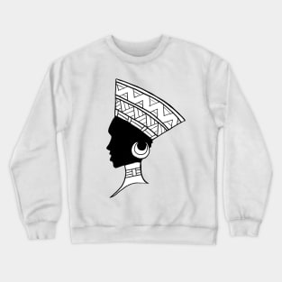 African Headdress Crewneck Sweatshirt